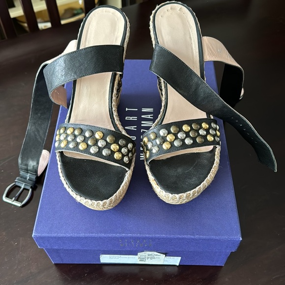 Stuart Weizmann Studded Wedges - Picture 8 of 8